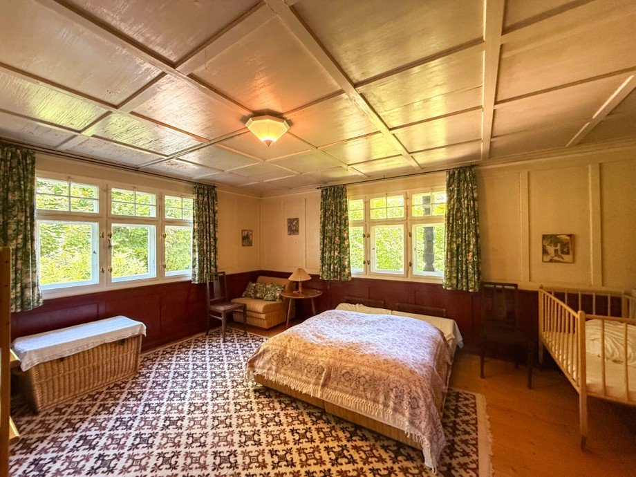 Schlafzimmer 2 Villa Oberstaufen / Wei�ach