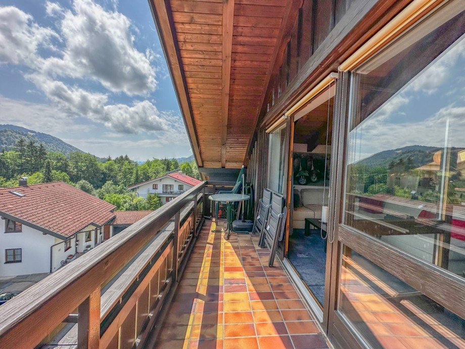 S�d-Balkon Etagenwohnung Oberstaufen / Wei�ach