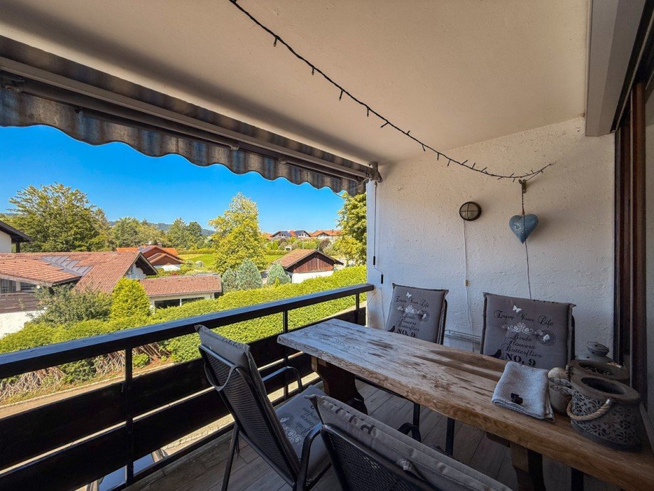 Balkon Etagenwohnung Oberstaufen