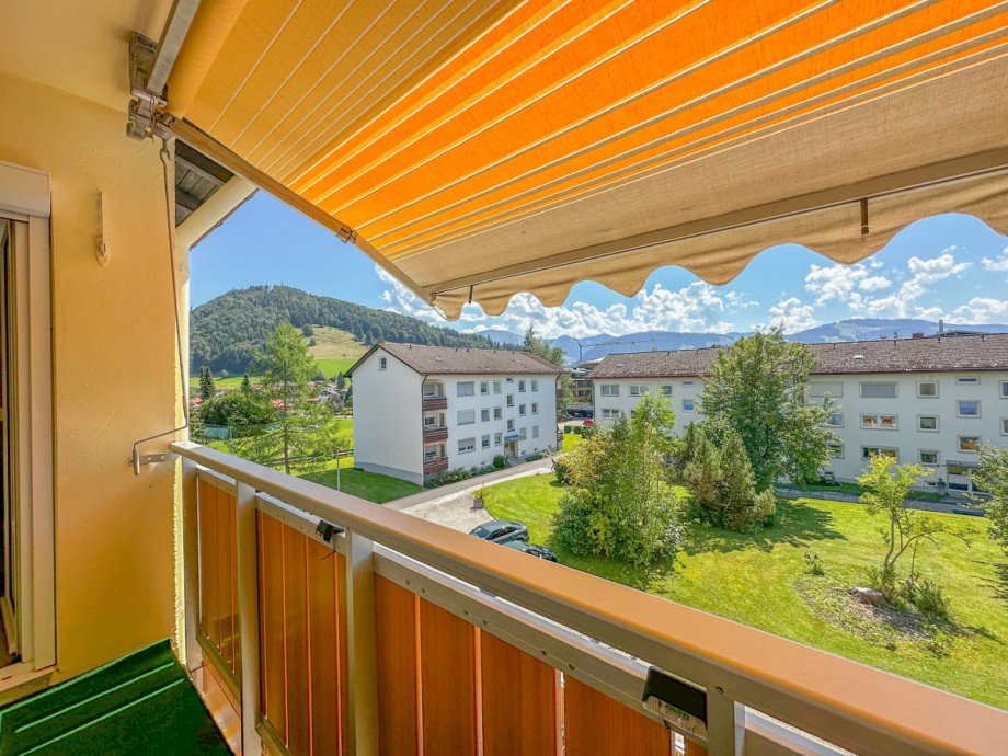 Balkon Etagenwohnung Oberstaufen
