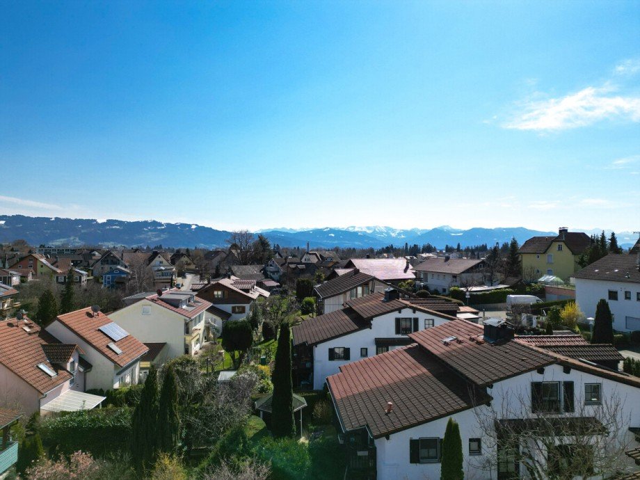 Ausblick Maisonettewohnung Lindau