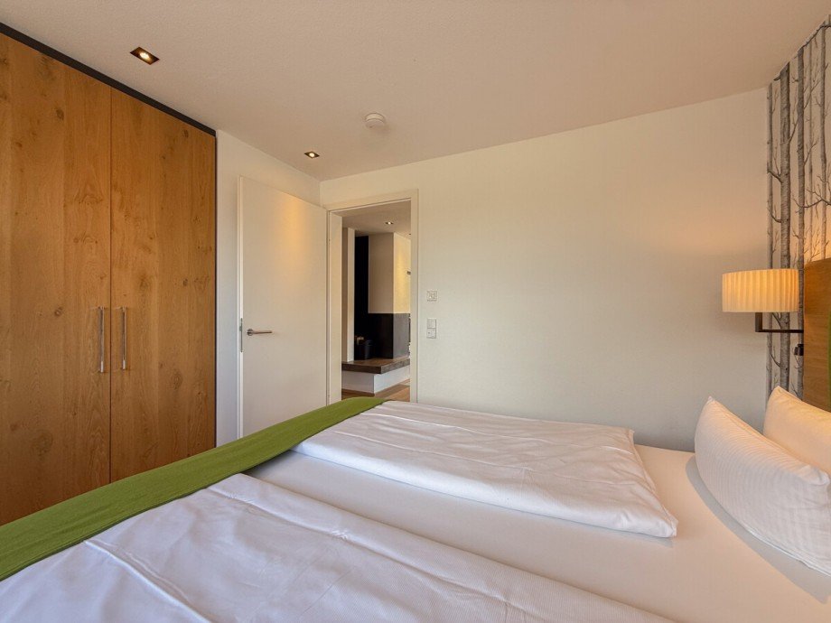Hauptschlafzimmer Etagenwohnung Oberstaufen
