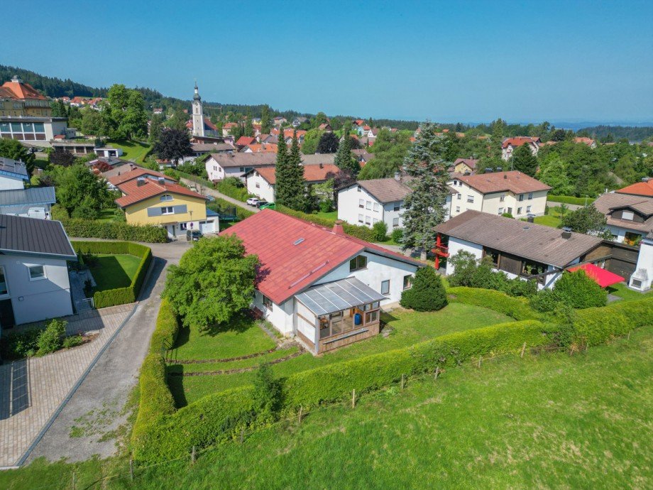 Hausansicht Einfamilienhaus Scheidegg