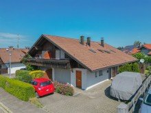 Wohnhaus Alpine Wohntr�ume:
 Gem�tliche 2-Zimmer-Maisonettewohnung 
in Simmerberg im Allg�u