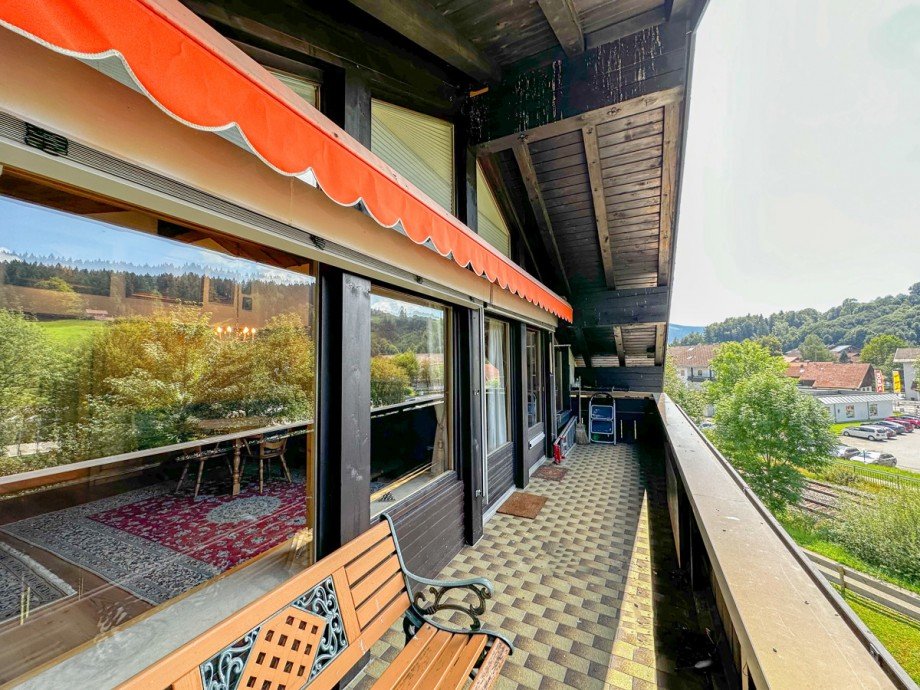 West-Balkon Dachgeschosswohnung Oberstaufen