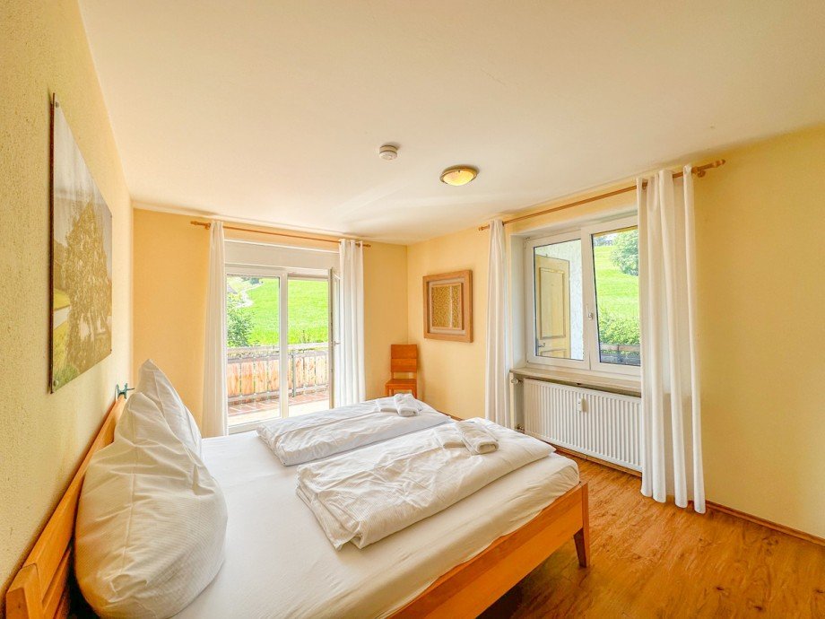 Schlafzimmer Etagenwohnung Oberstaufen / Steibis
