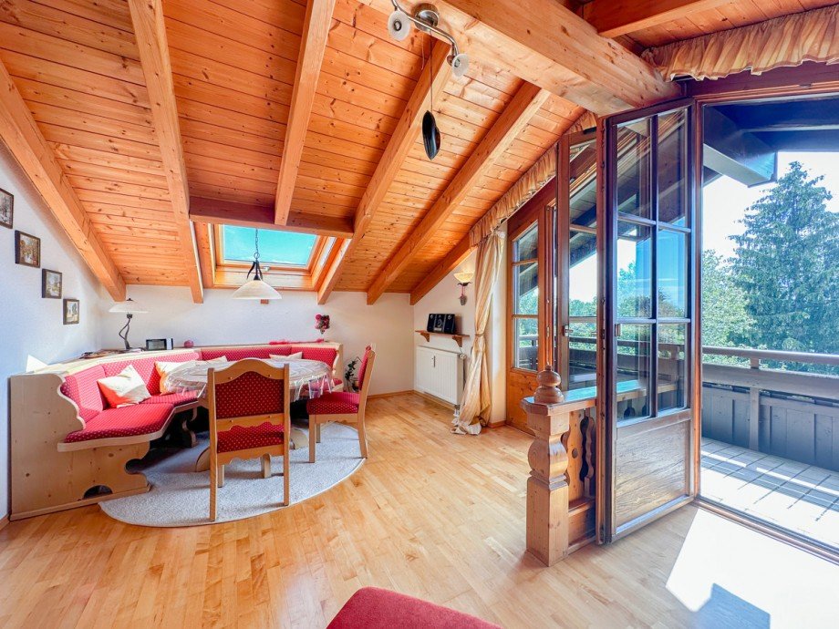 Essbereich Dachgeschosswohnung Oberreute