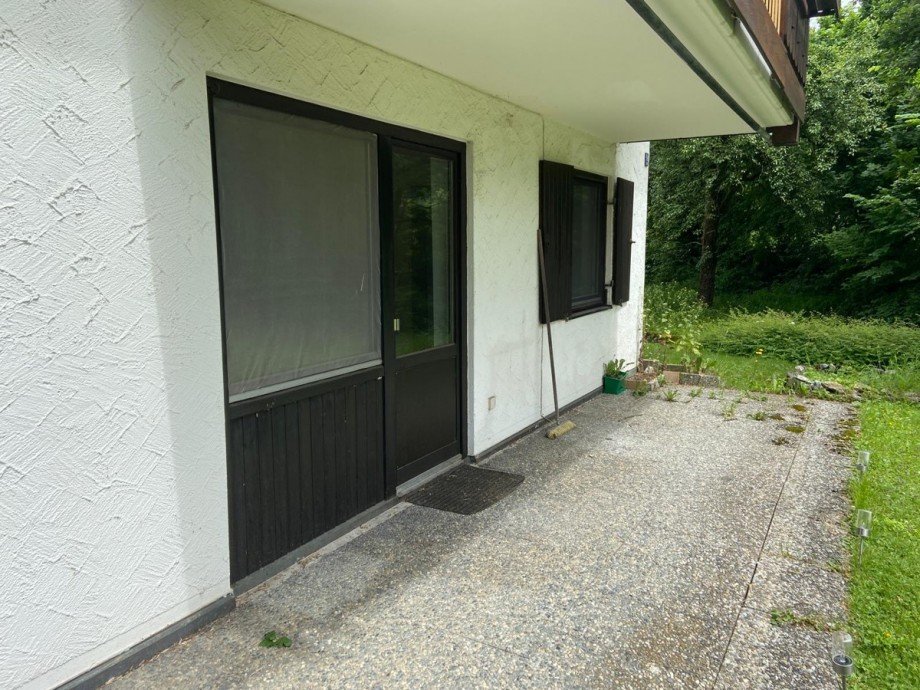 Terrasse Erdgeschosswohnung Oberstaufen - Weissach