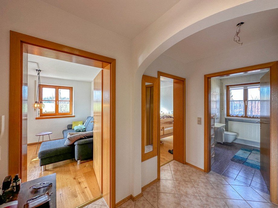 Eingangsbereich Terrassenwohnung R�ckholz