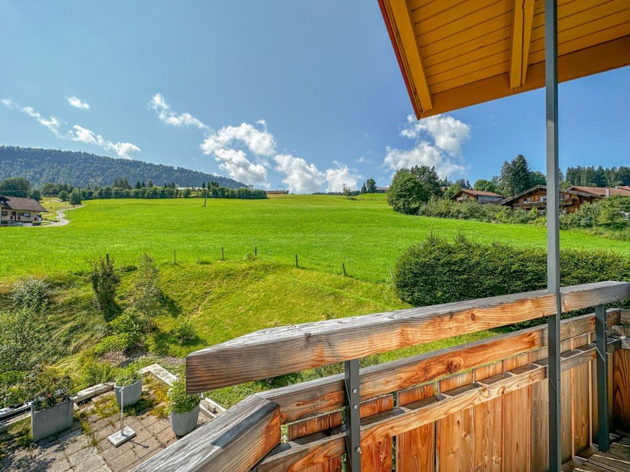 Balkon ( S�d-West ) Etagenwohnung Oberstaufen / Steibis