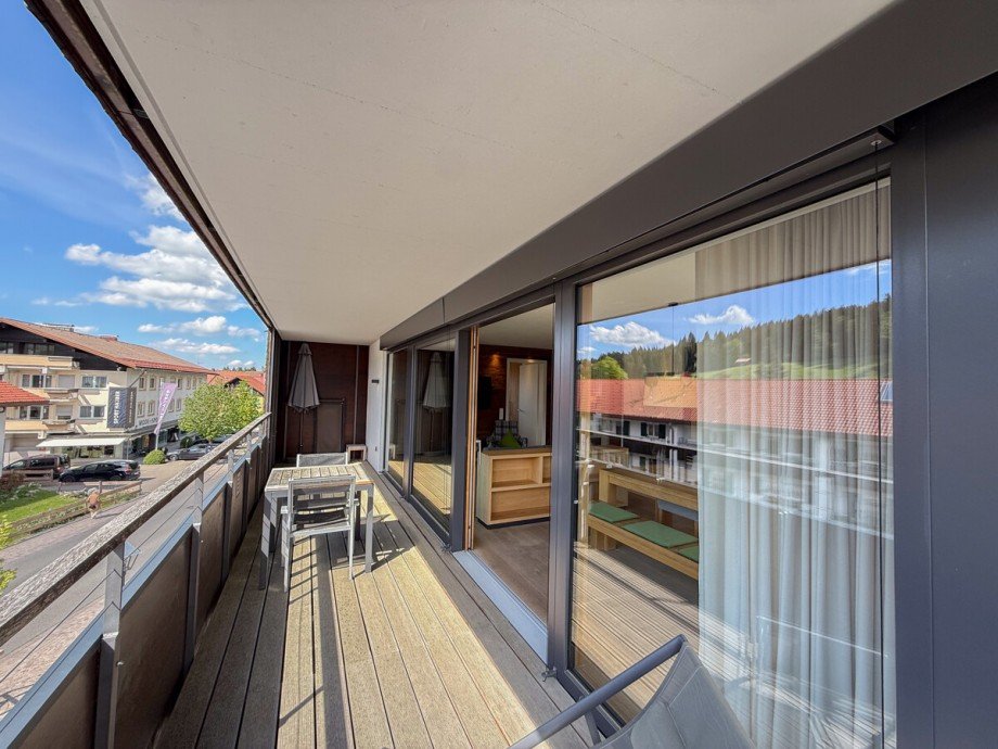 Balkon Etagenwohnung Oberstaufen