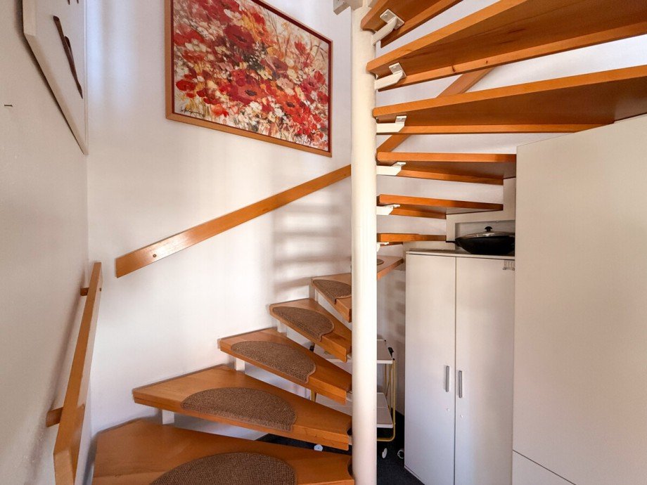 Treppe DG Maisonettewohnung Weiler-Simmerberg
