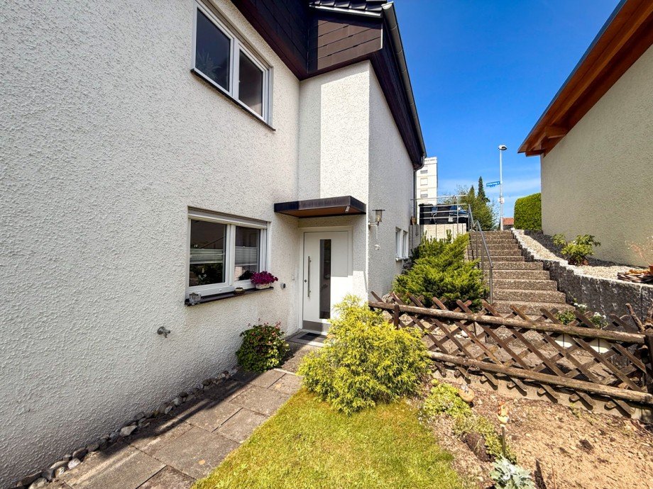 Wohnungseingang Erdgeschosswohnung Vogt