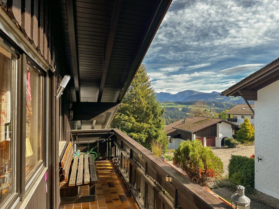 Balkon Dachgeschosswohnung Oberreute / Irsengund