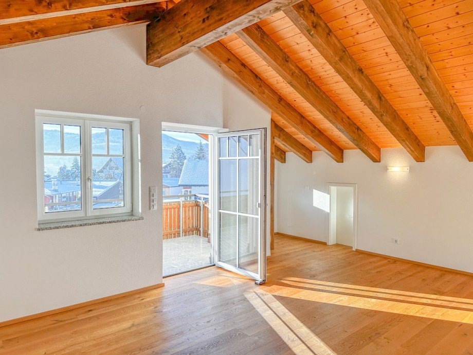 Wohn / Esszimmer Dachgeschosswohnung Oberstaufen