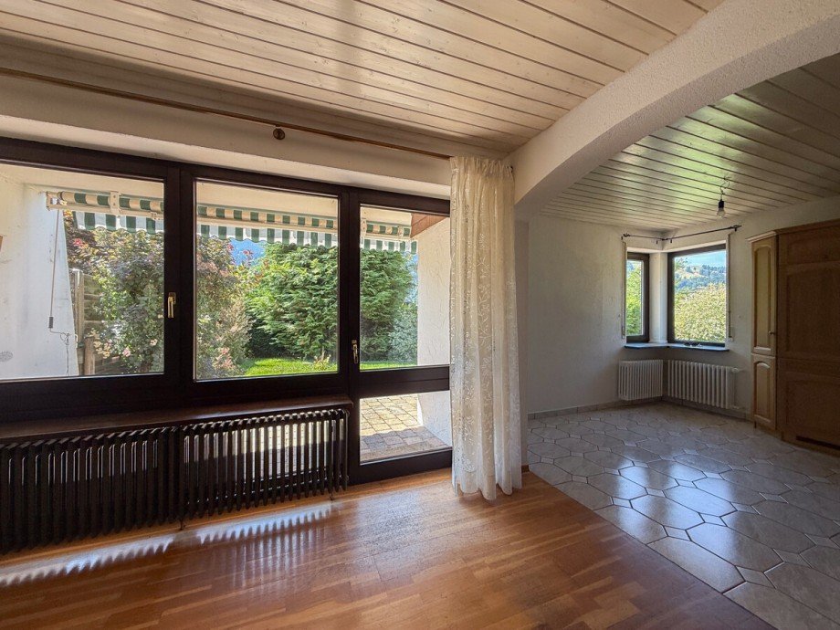 Wohnzimmer Doppelhaush�lfte Oberstaufen / Wiedemannsdorf