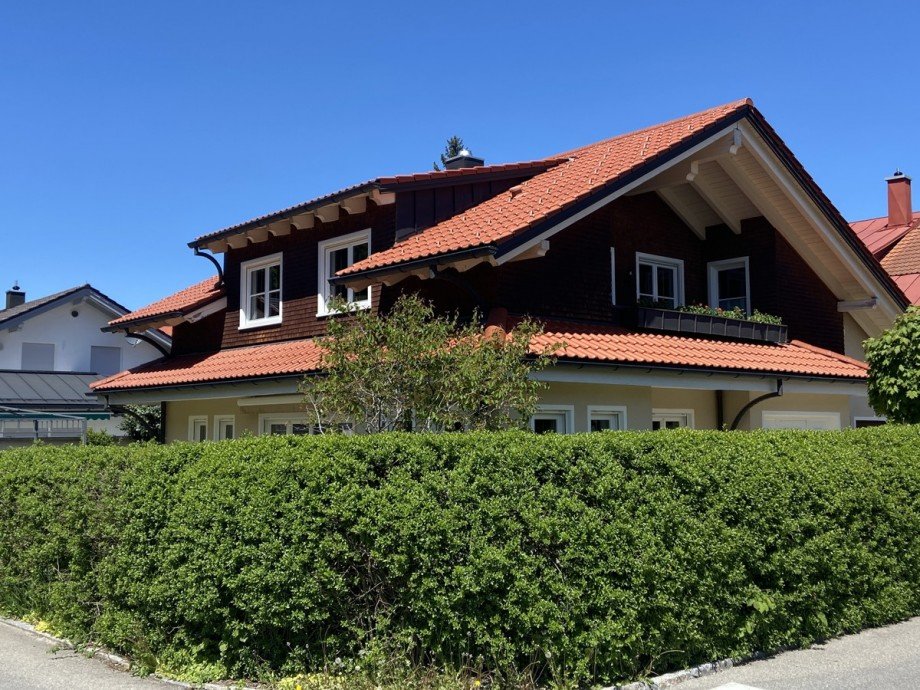 Blickdichte Hecke Einfamilienhaus Oberstaufen