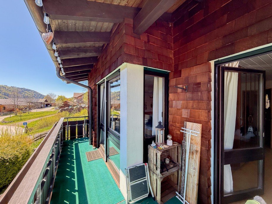 Balkon Doppelhaush�lfte Oberstaufen / Wiedemannsdorf