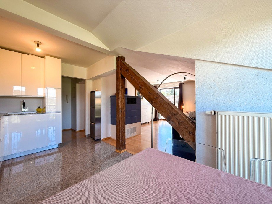 Essbereich Dachgeschosswohnung Oberstaufen-Steibis