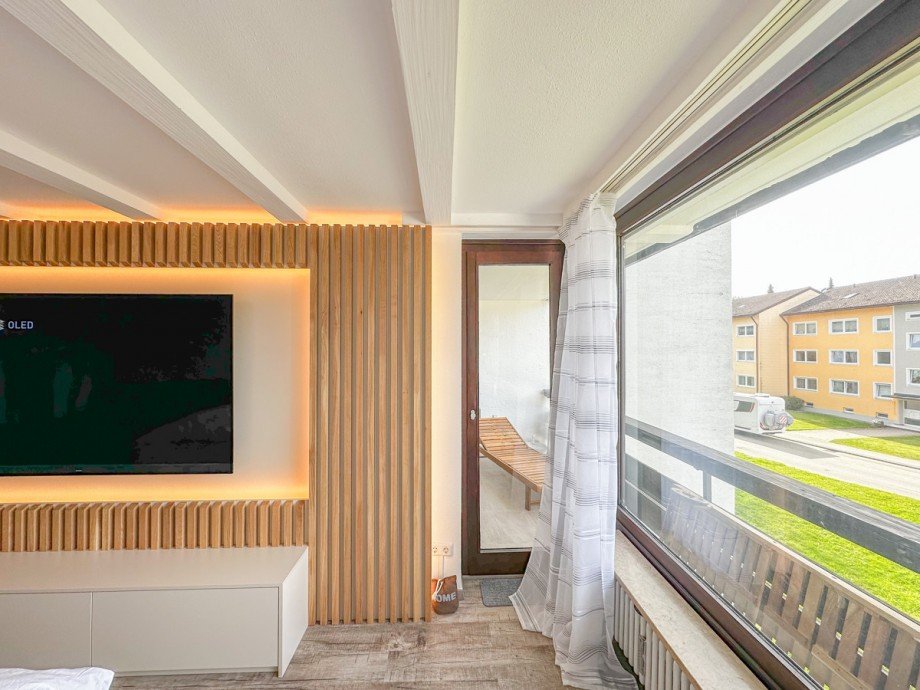 Wohnzimmer Etagenwohnung Oberstaufen