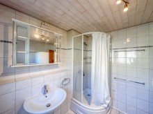Badezimmer im EG Kleines Einfamilienhaus 
 mit PANORAMA - BERGBLICK in 
 Oberreute im Allg�u