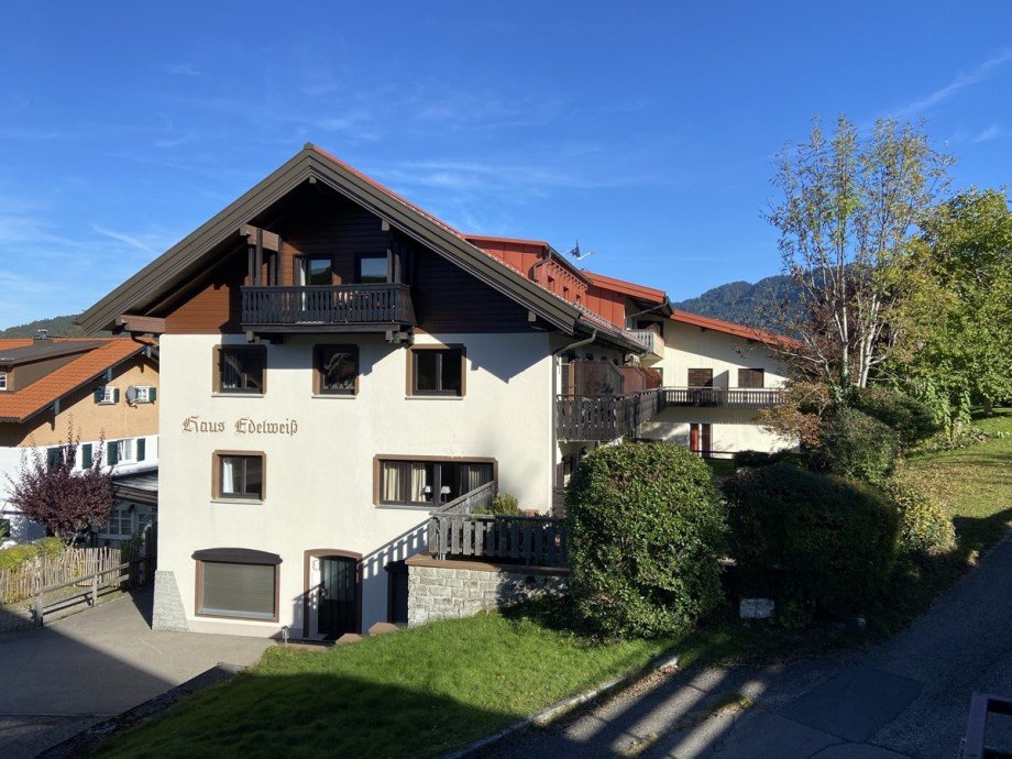 Westansicht Etagenwohnung Oberstaufen - Steibis