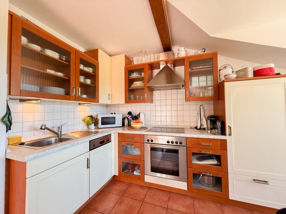 Einbauk�che Dachgeschosswohnung Oberstaufen / Steibis