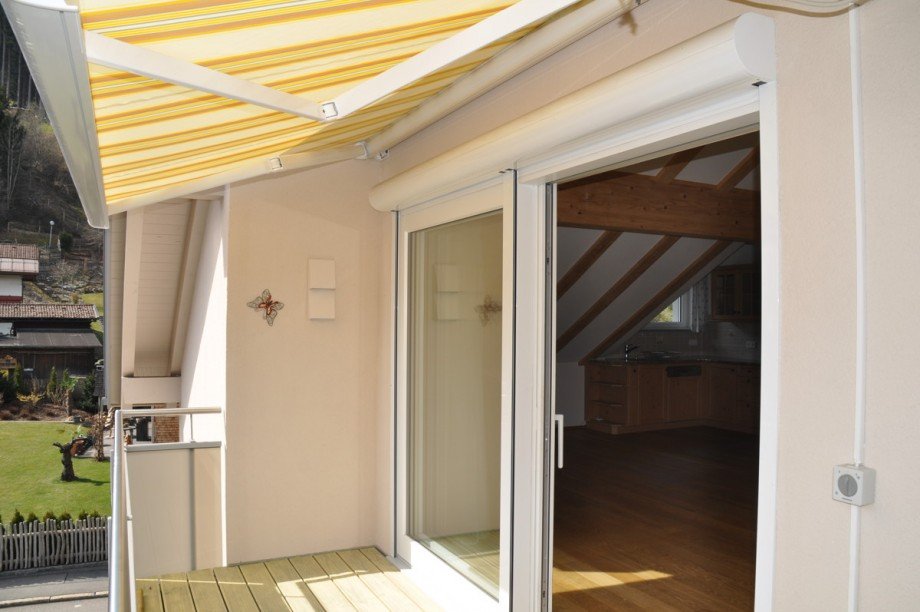 S�D Balkon Dachgeschosswohnung Oberstaufen