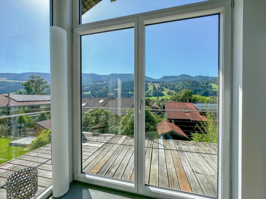 Aussicht Einfamilienhaus Oberstaufen / Wiedemannsdorf