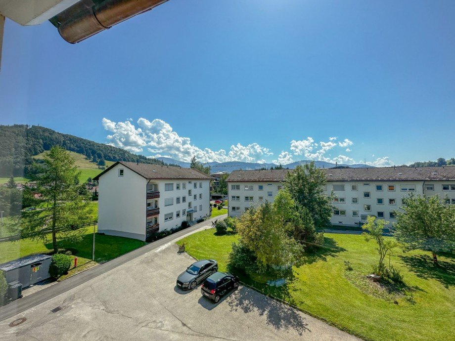 Ausblick Etagenwohnung Oberstaufen