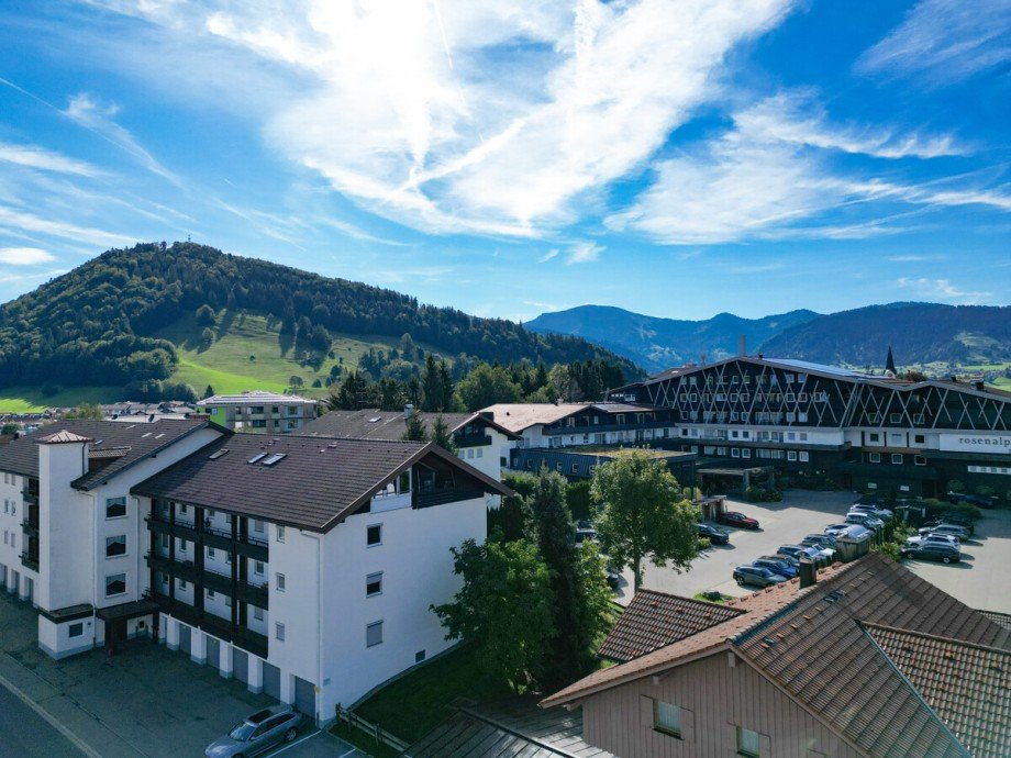 Ausblick Oberstaufen Etagenwohnung Oberstaufen