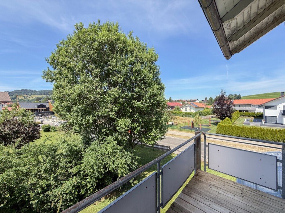 Balkon Etagenwohnung Oberstaufen