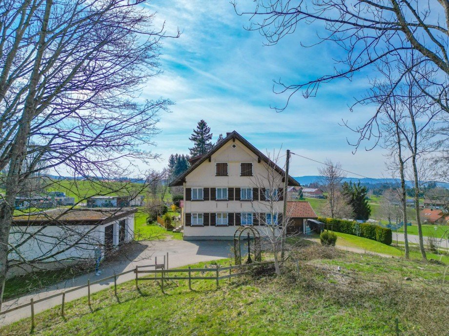 Hausansicht Bauernhaus Oberreute