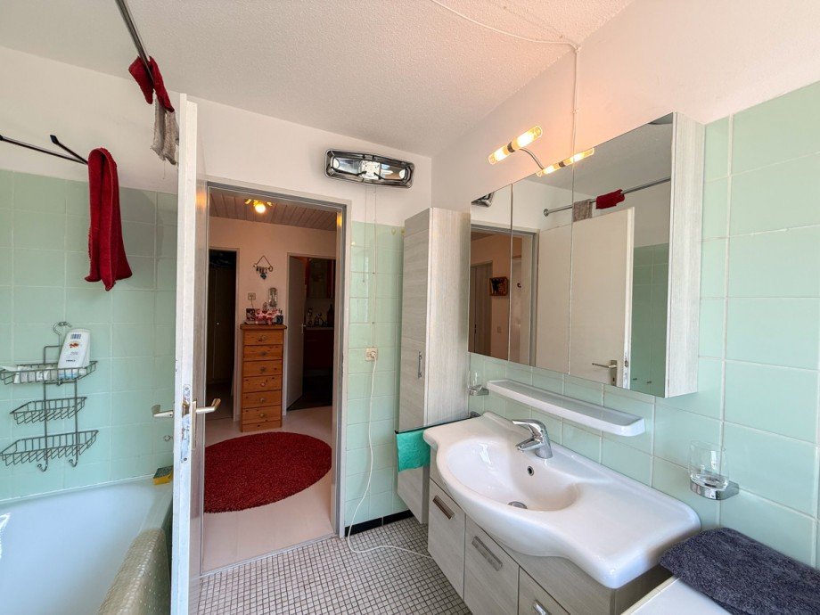 Badezimmer Etagenwohnung Oberstaufen