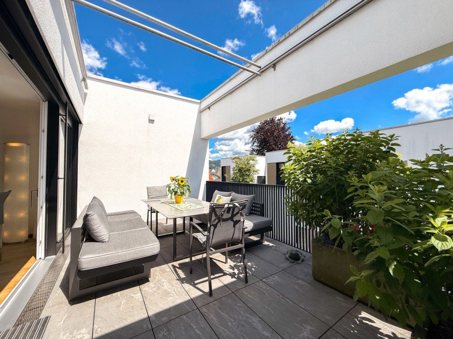 Dachterrasse Penthousewohnung Isny im Allg�u
