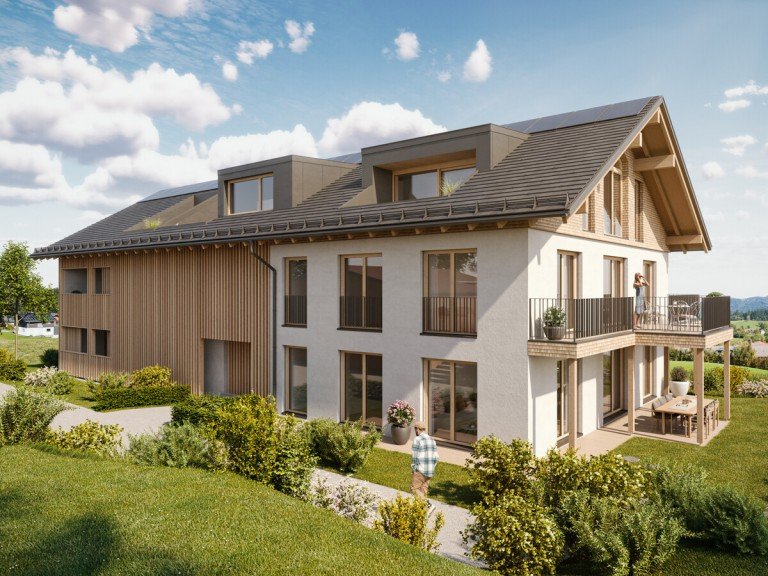 Maierhoefen_B_K01_260521 Gestratz / Ringenberg Wohnung Neubau in Maierh�fen im Allg�u - Exklusive 2 bis 4,5-Zimmer-Wohnungen- provisionsfrei -