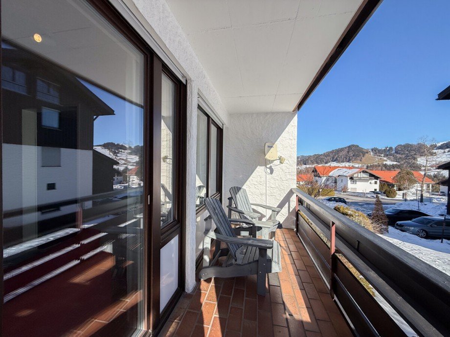 Balkon Etagenwohnung Oberstaufen / Steibis