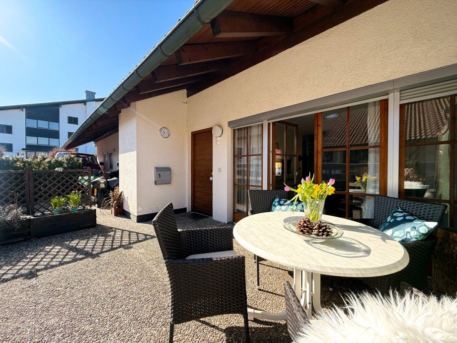 S�d-Ost Terrasse Maisonettewohnung Weiler-Simmerberg