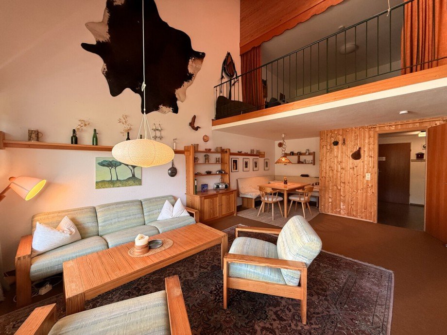 Wohn-Essbereich Maisonettewohnung Oberstaufen