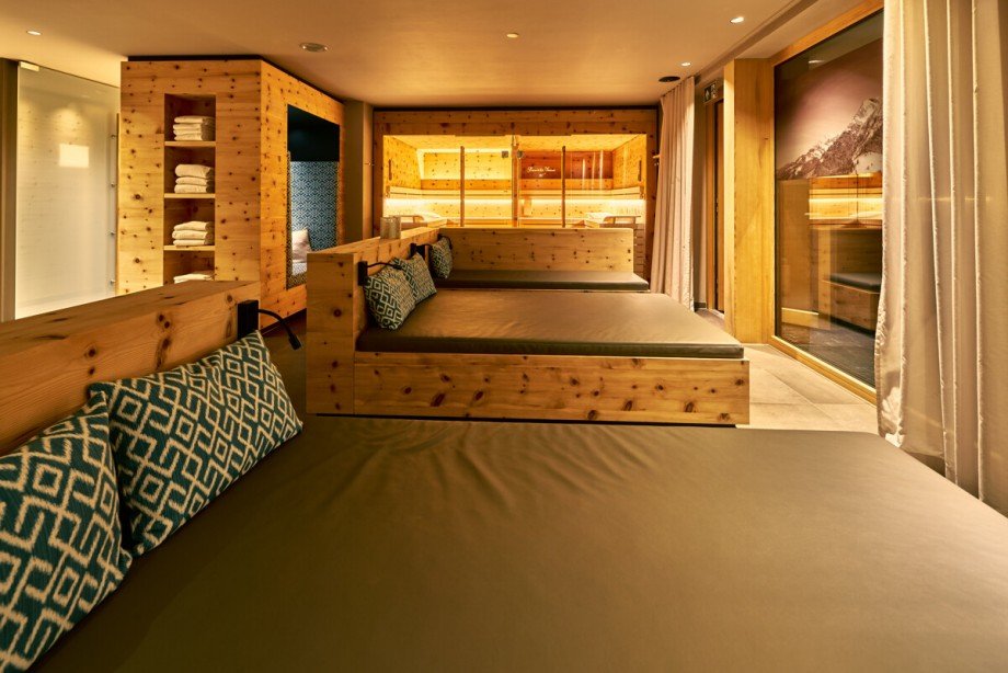 Saunabereich Dachgeschosswohnung Oberstaufen