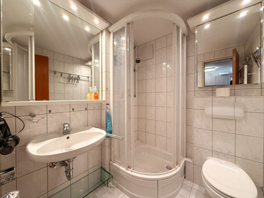 Badezimmer Maisonettewohnung Oberstaufen