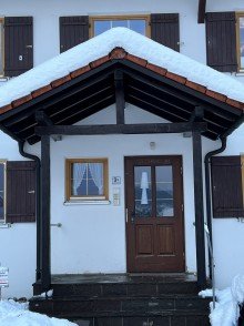 Eingangsbereich TOP  LAGE 
2 Zimmer Wohnung mit S�D Terrasse 
im Bergdorf Steibis - Oberstaufen