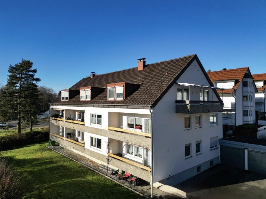 Hausansicht Etagenwohnung Lindau