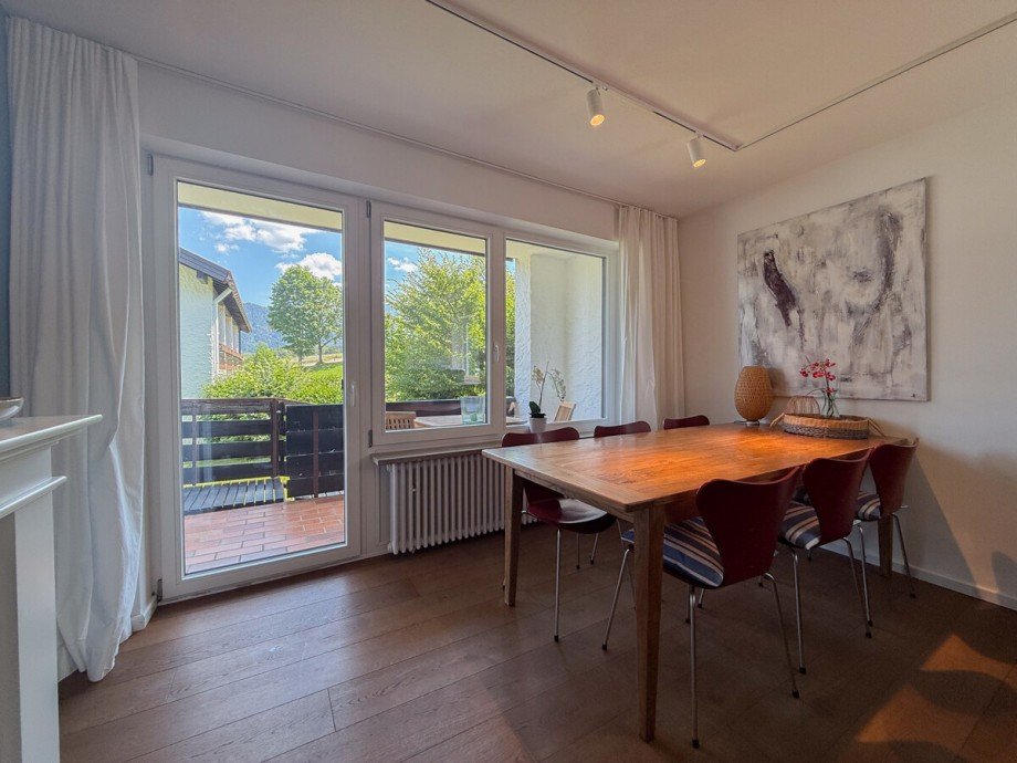 Essbereich Etagenwohnung Oberstaufen / Steibis