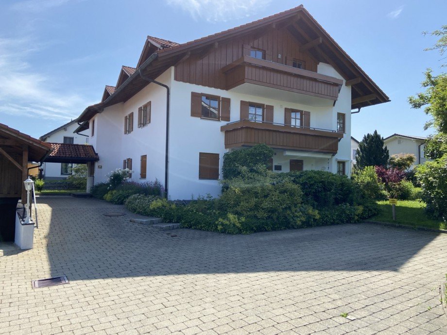 West - Ansicht Etagenwohnung Weiler-Simmerberg