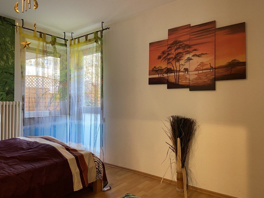 Schlafzimmer Erdgeschosswohnung Ludwigsburg