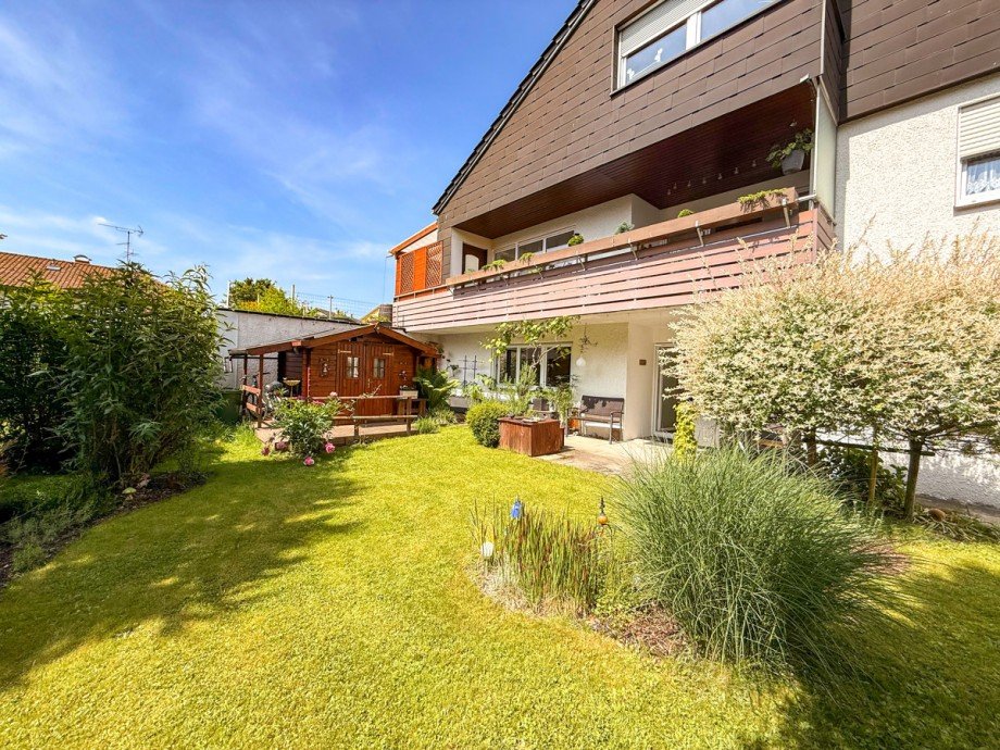 Garten Erdgeschosswohnung Vogt