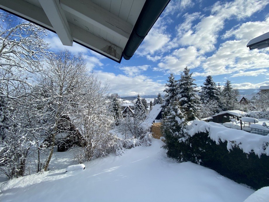 Aussicht Nagelfluhkette Einfamilienhaus Oberreute