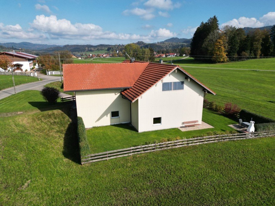 Luftansicht Bauernhaus Maierh�fen
