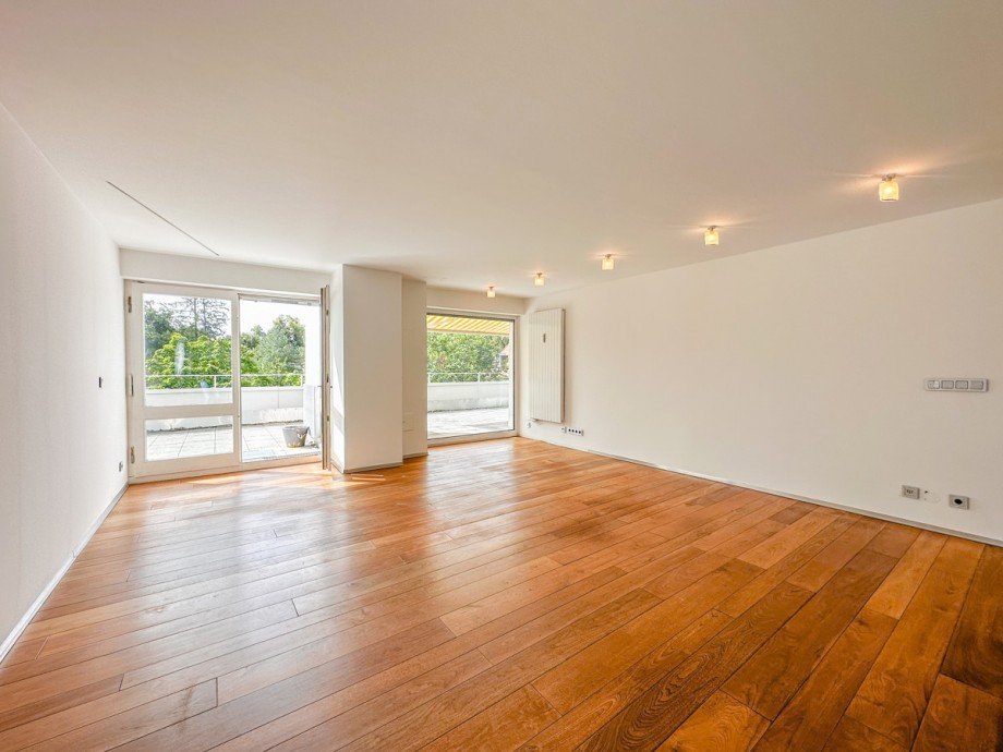 Wohnzimmer Penthousewohnung M�nchen / Nymphenburg